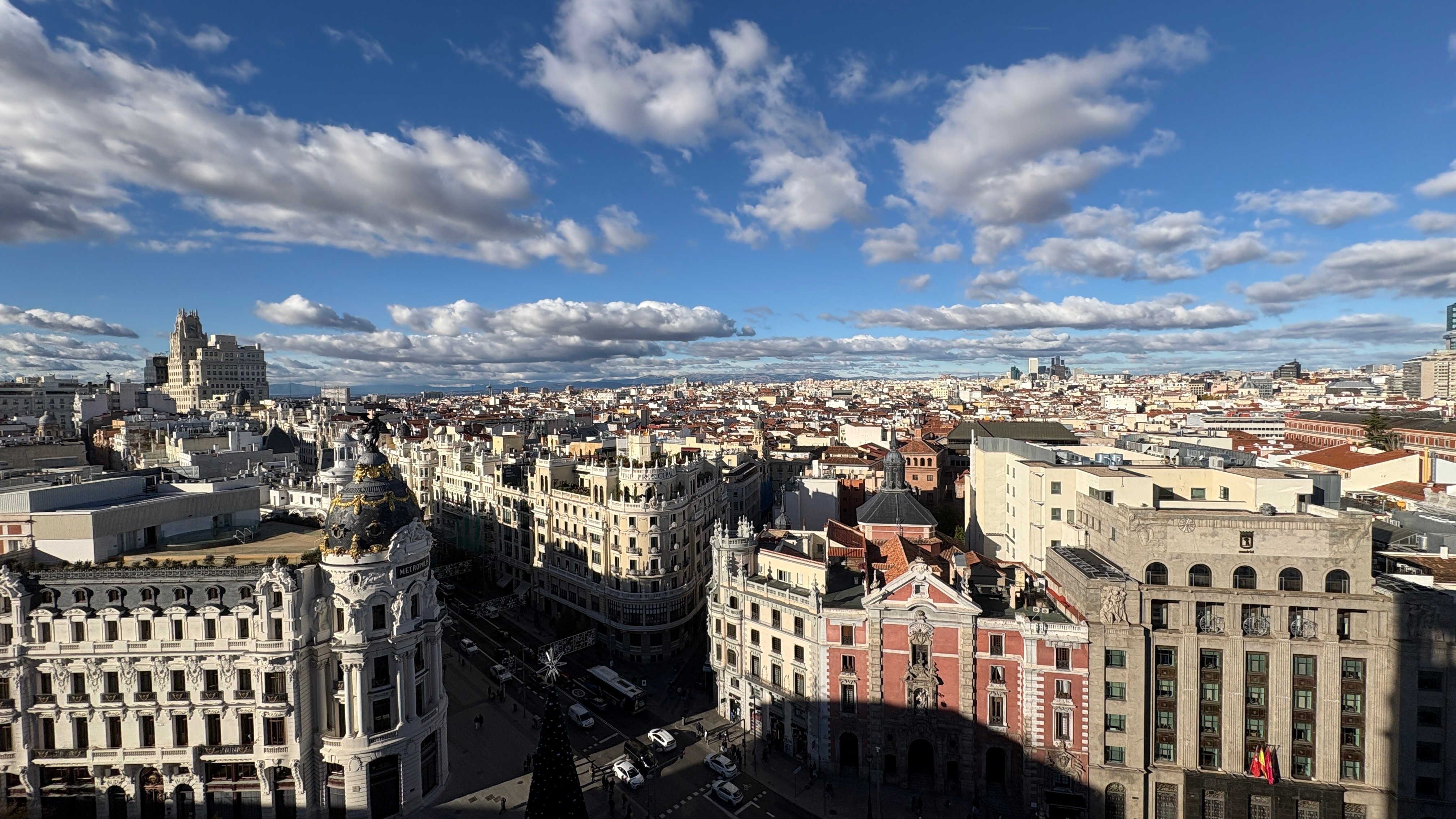 Madrid from Azotea del Circulo