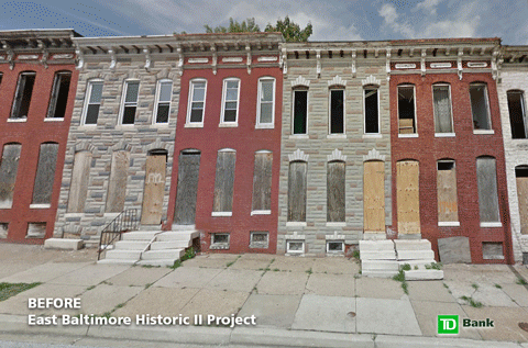 Visualize before-after_East-Baltimore-Historic-II-Project